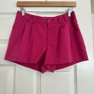 Vibrant Pink Women's Shorts size small 4